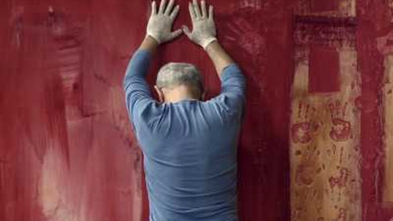 Backdrop for Siron. Time on Canvas