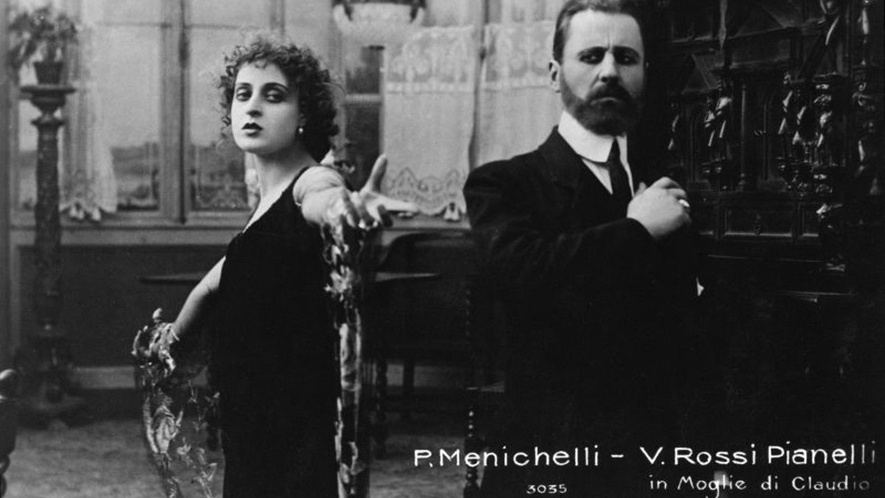 Backdrop for La Moglie di Claudio