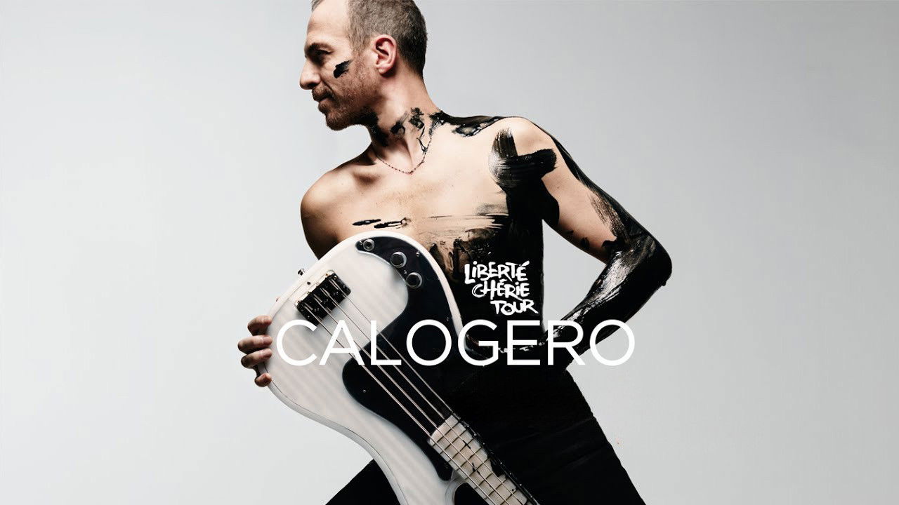 Backdrop for Calogero - Liberté Chérie Tour