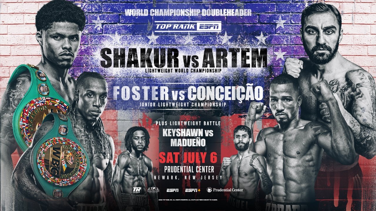 Backdrop for Shakur Stevenson vs. Artem Harutyunyan