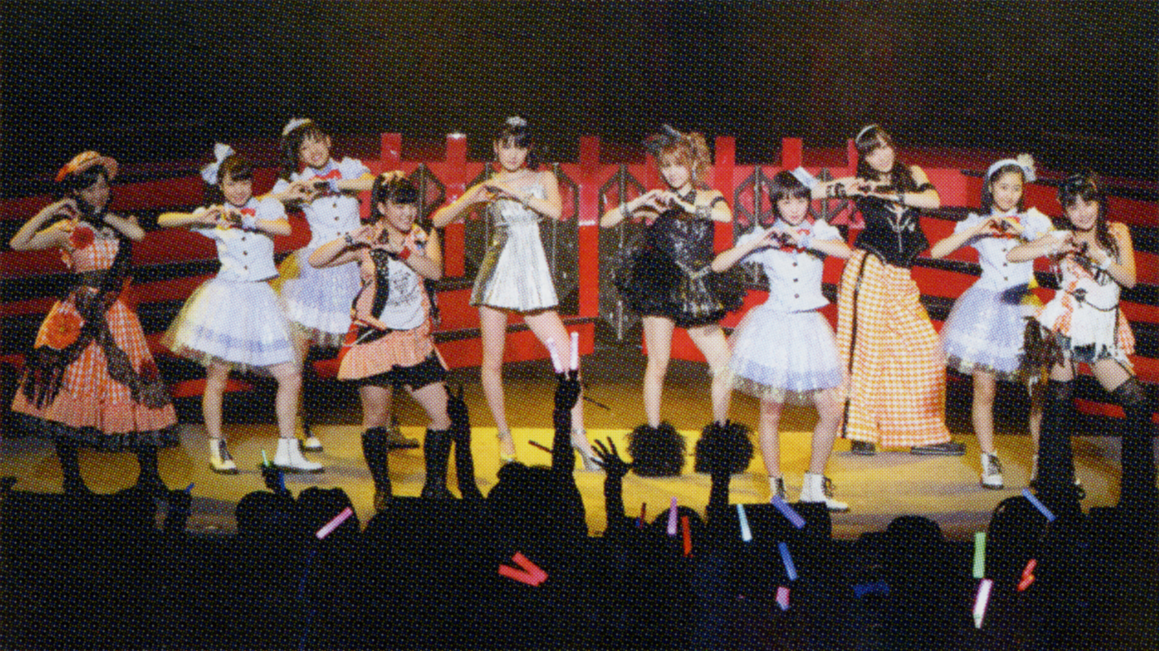 Backdrop for Morning Musume. 2012 Autumn Tanjou 15 Shuunen Kinen ~Colorful Character~