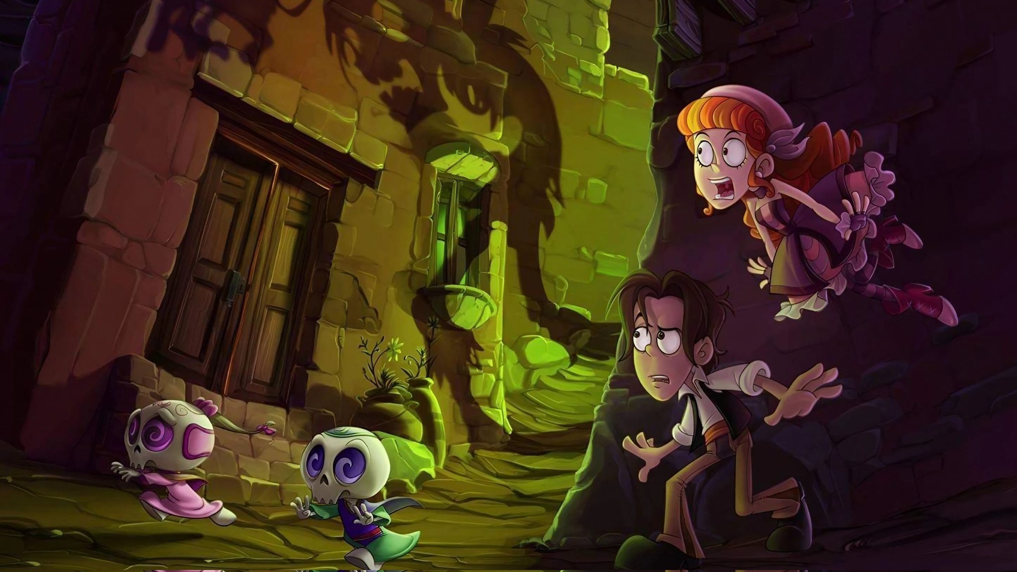 Backdrop for The Legend of the Guanajuato Mummies