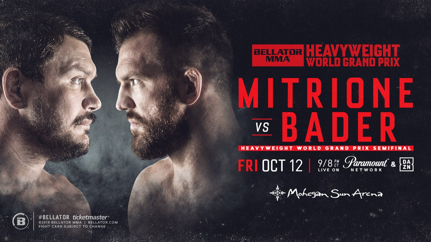 Backdrop for Bellator 207: Mitrione vs. Bader