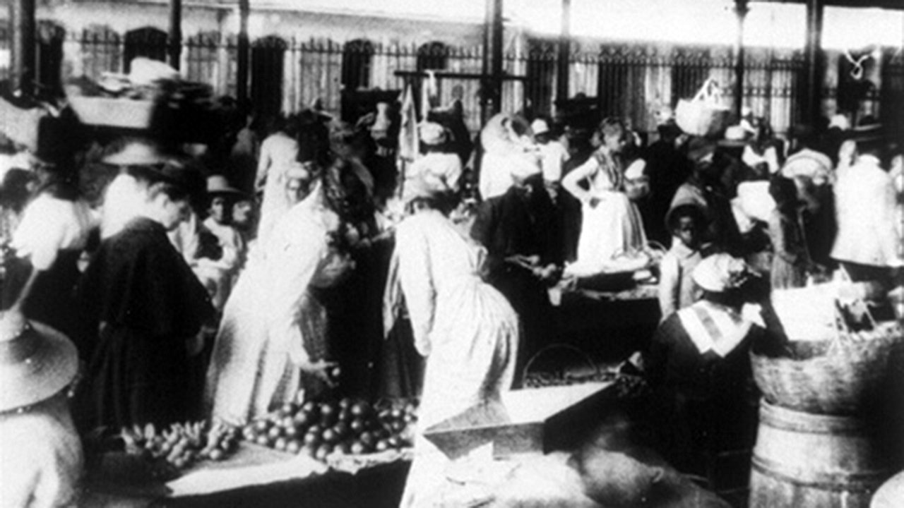 Backdrop for Fort-de-France : marché