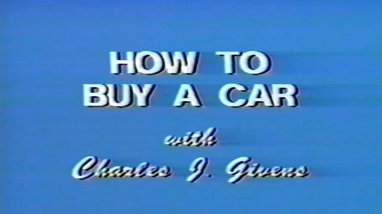 Backdrop for How to Buy a Car With Charles J. Givens