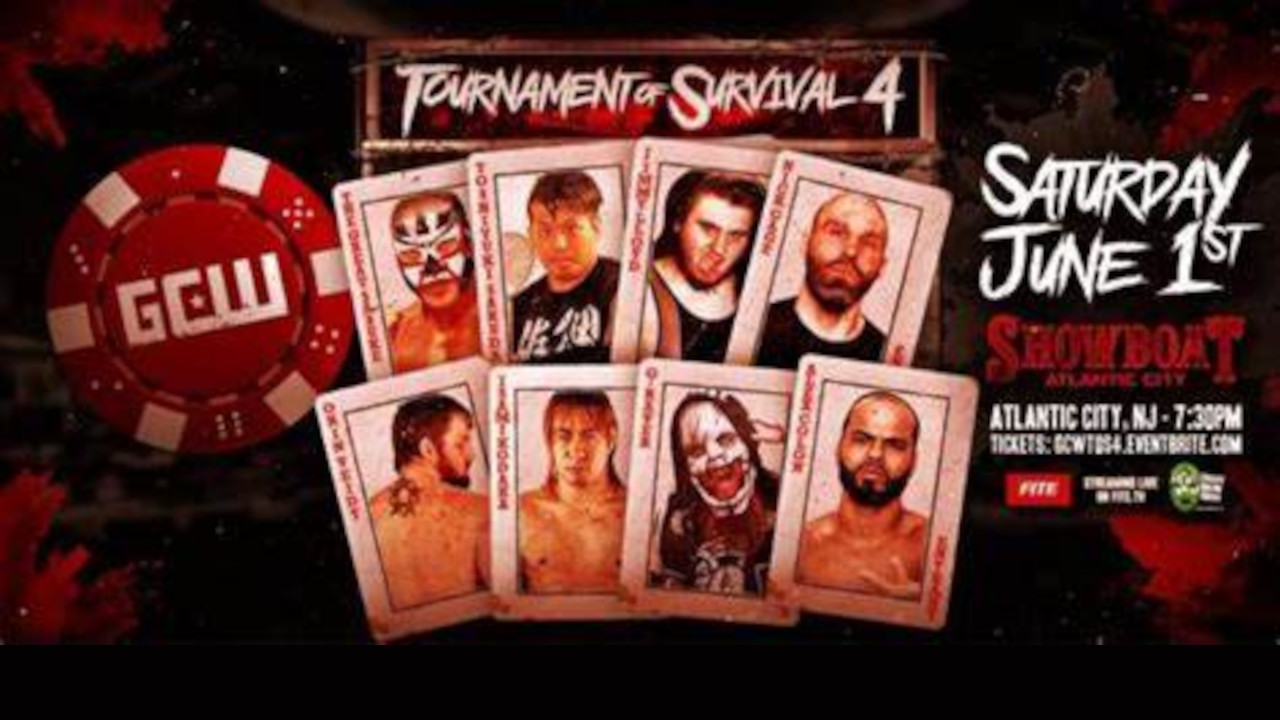 Backdrop for GCW Tournament Of Survival 4