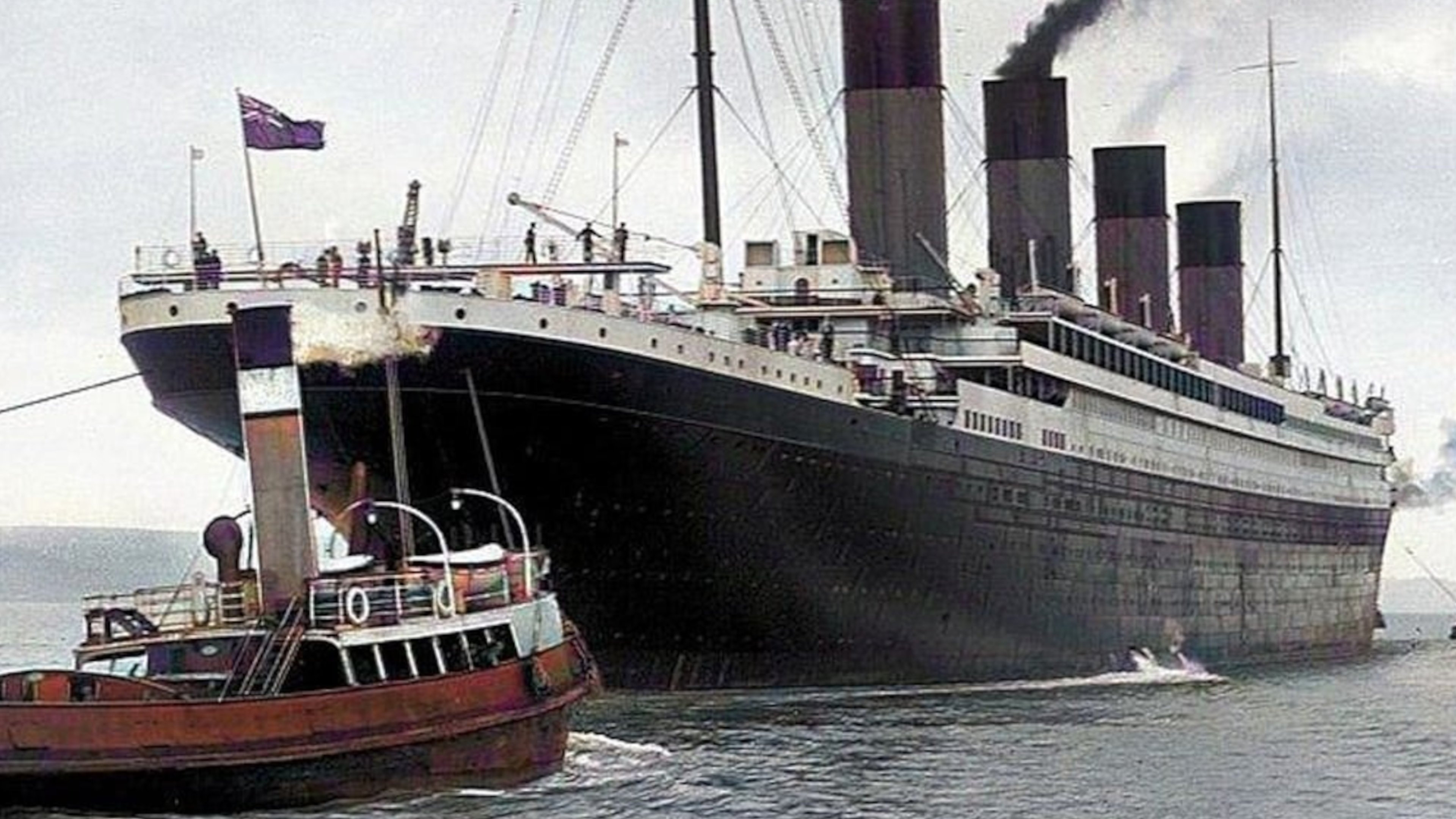 Backdrop for Titanic: The New Evidence