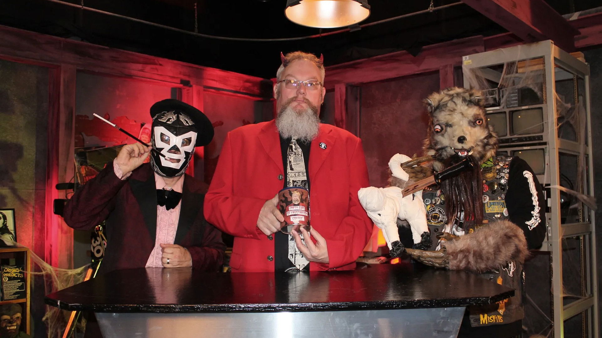 Backdrop for Nightmare Theatre