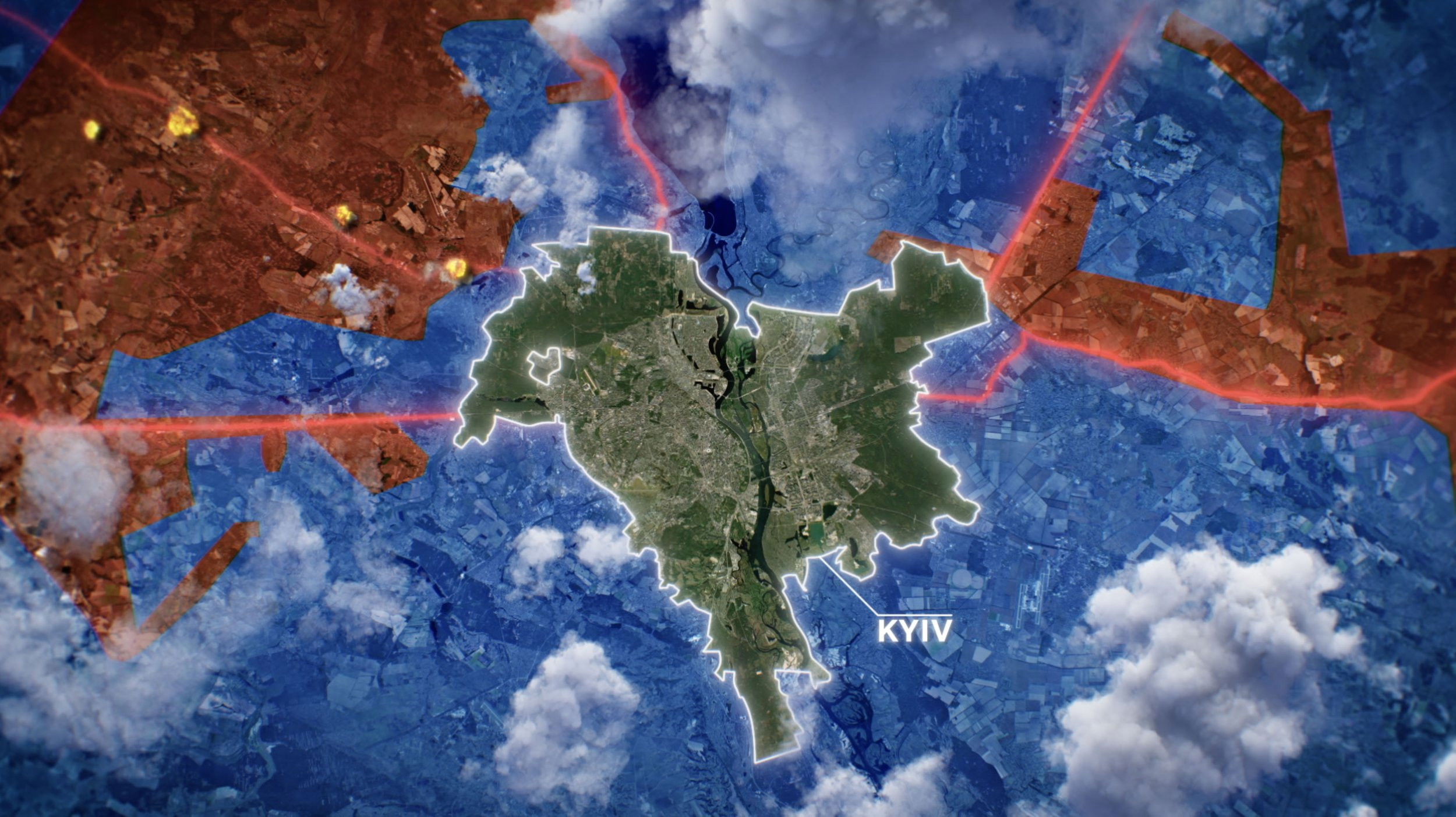 Backdrop for Ukraine From Above: Secrets From The Frontline