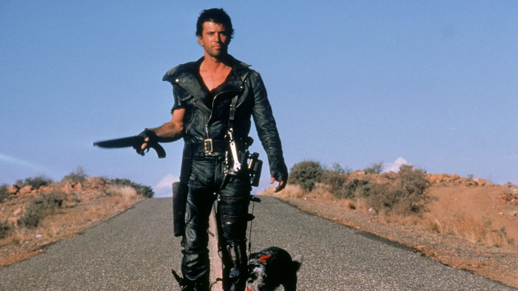 Backdrop for Road War: The Making of 'The Road Warrior'