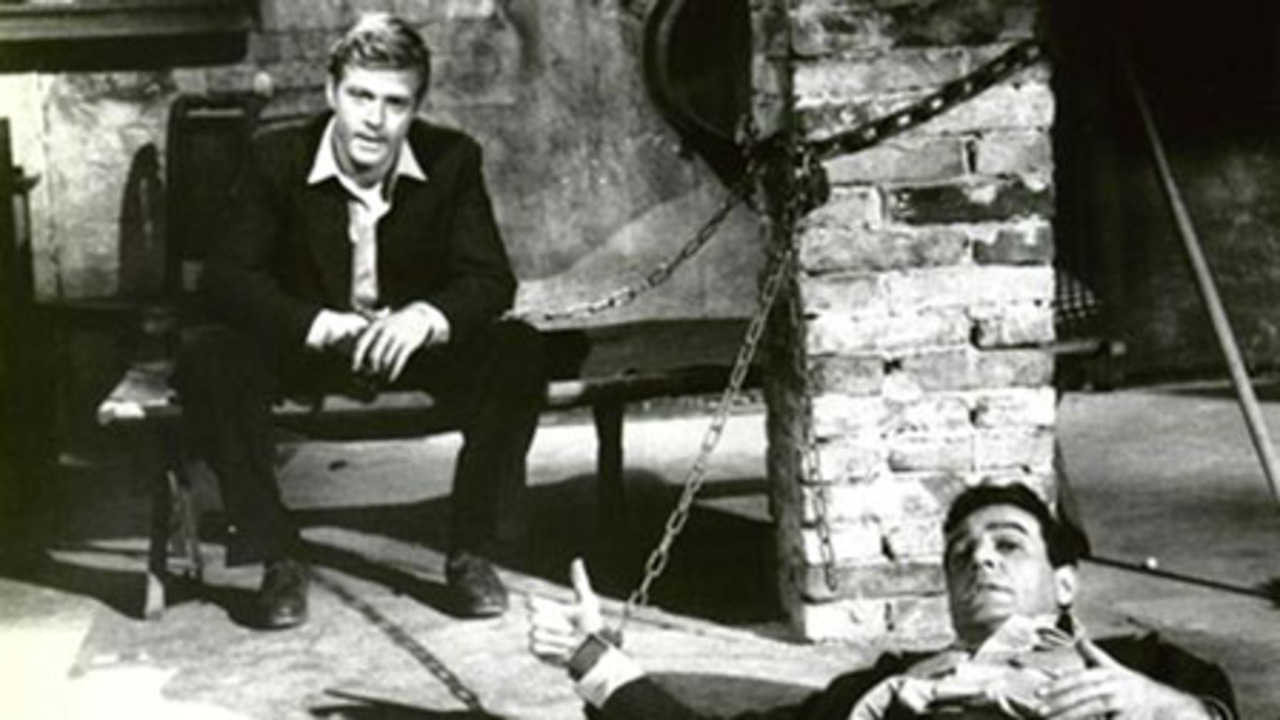 Backdrop for Situation Hopeless — But Not Serious