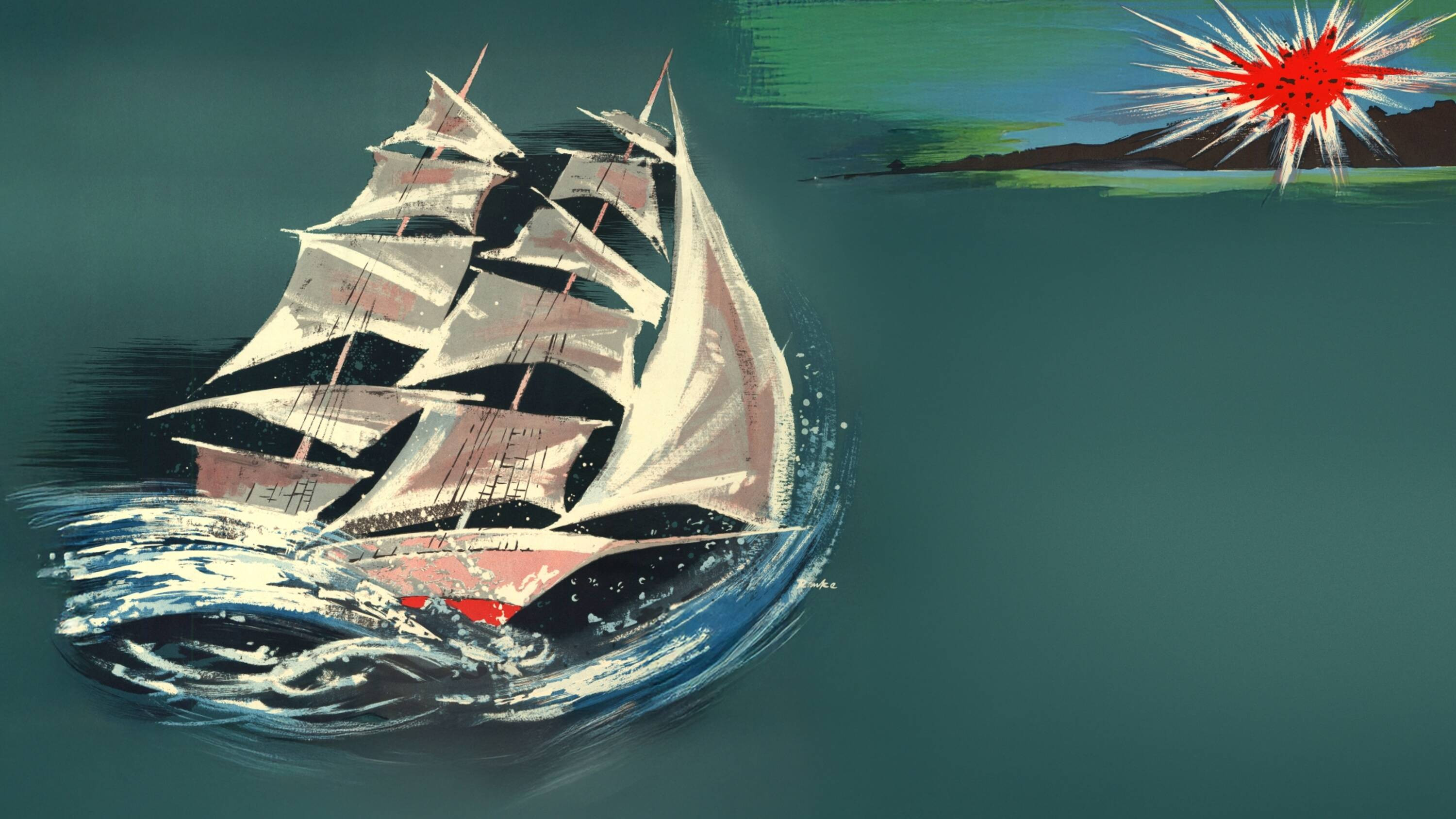 Backdrop for The Brig Three Lilies