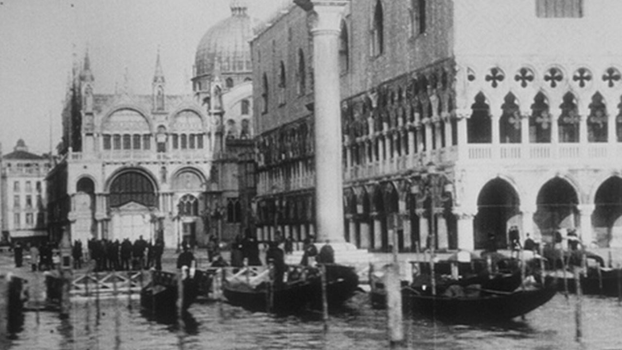 Backdrop for Panorama of St. Mark's Square Taken From a Boat