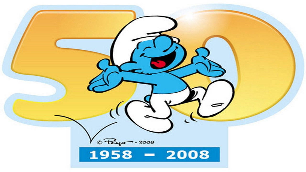 Backdrop for Les Schtroumpfs - Coffret spécial anniversaire 50 ans