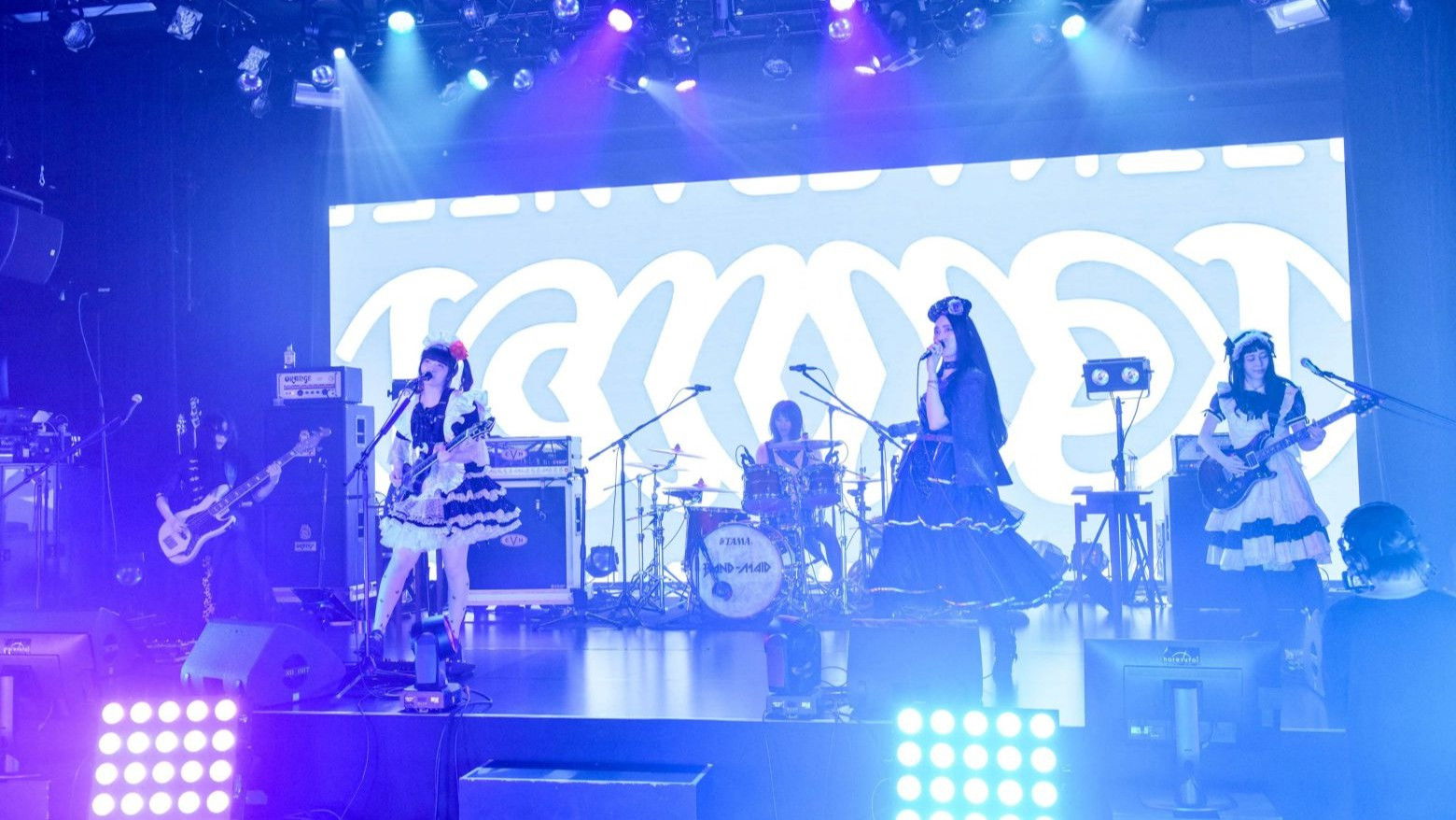 Backdrop for Band-Maid Online Okyuji 5 The Day of Maid