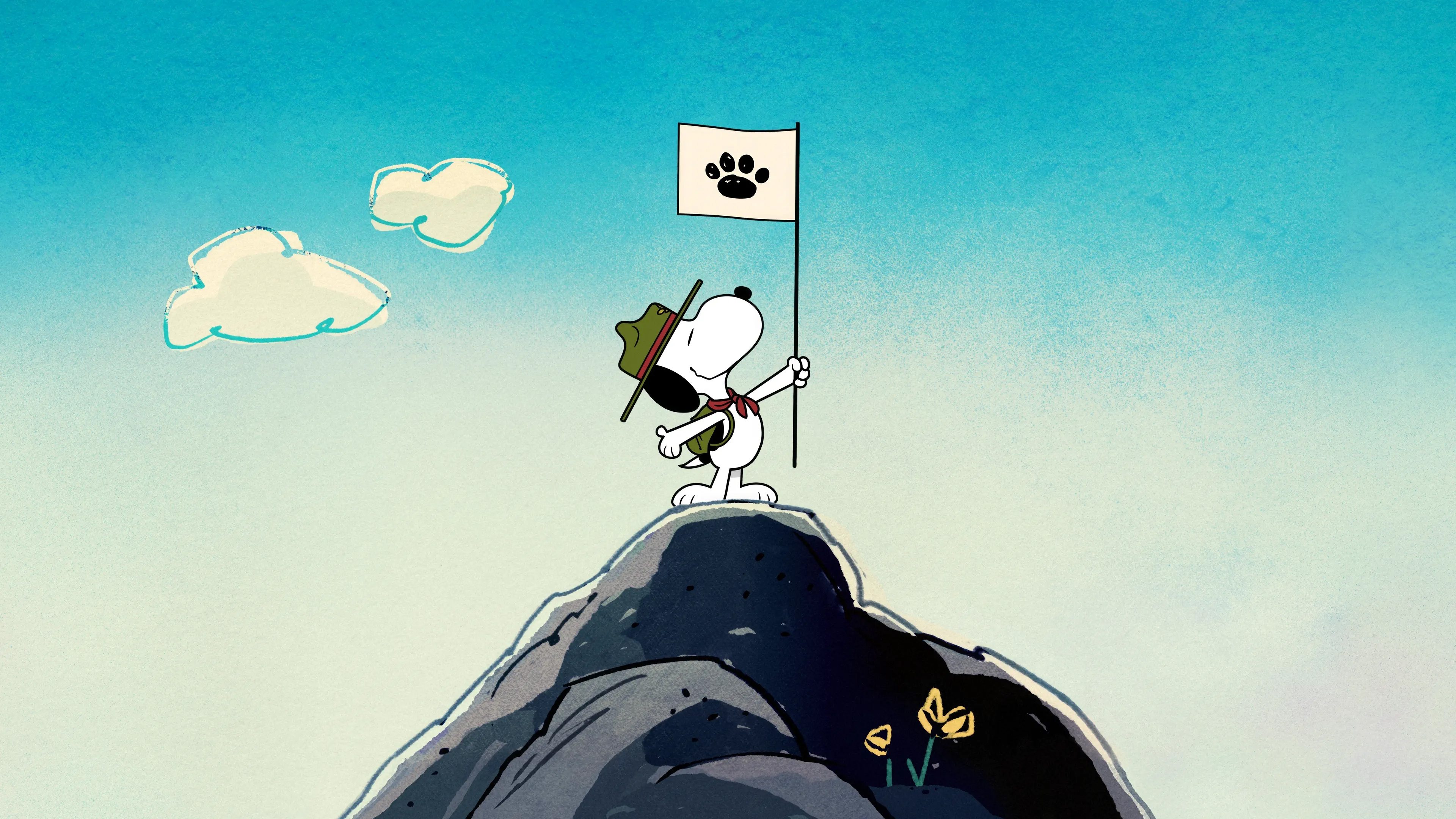 Backdrop for Camp Snoopy