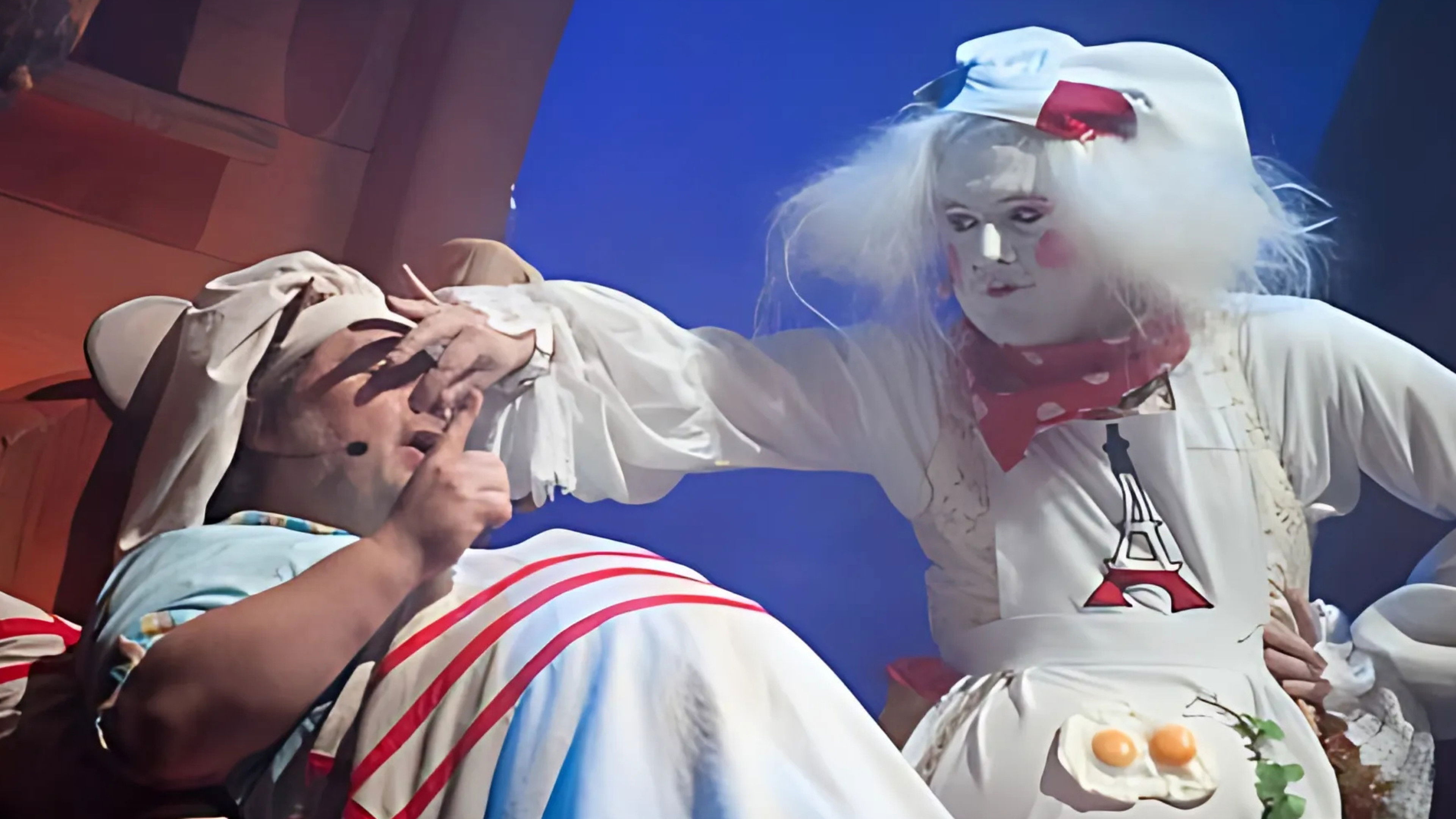 Backdrop for Piet Piraat Show: The Big Horror Show