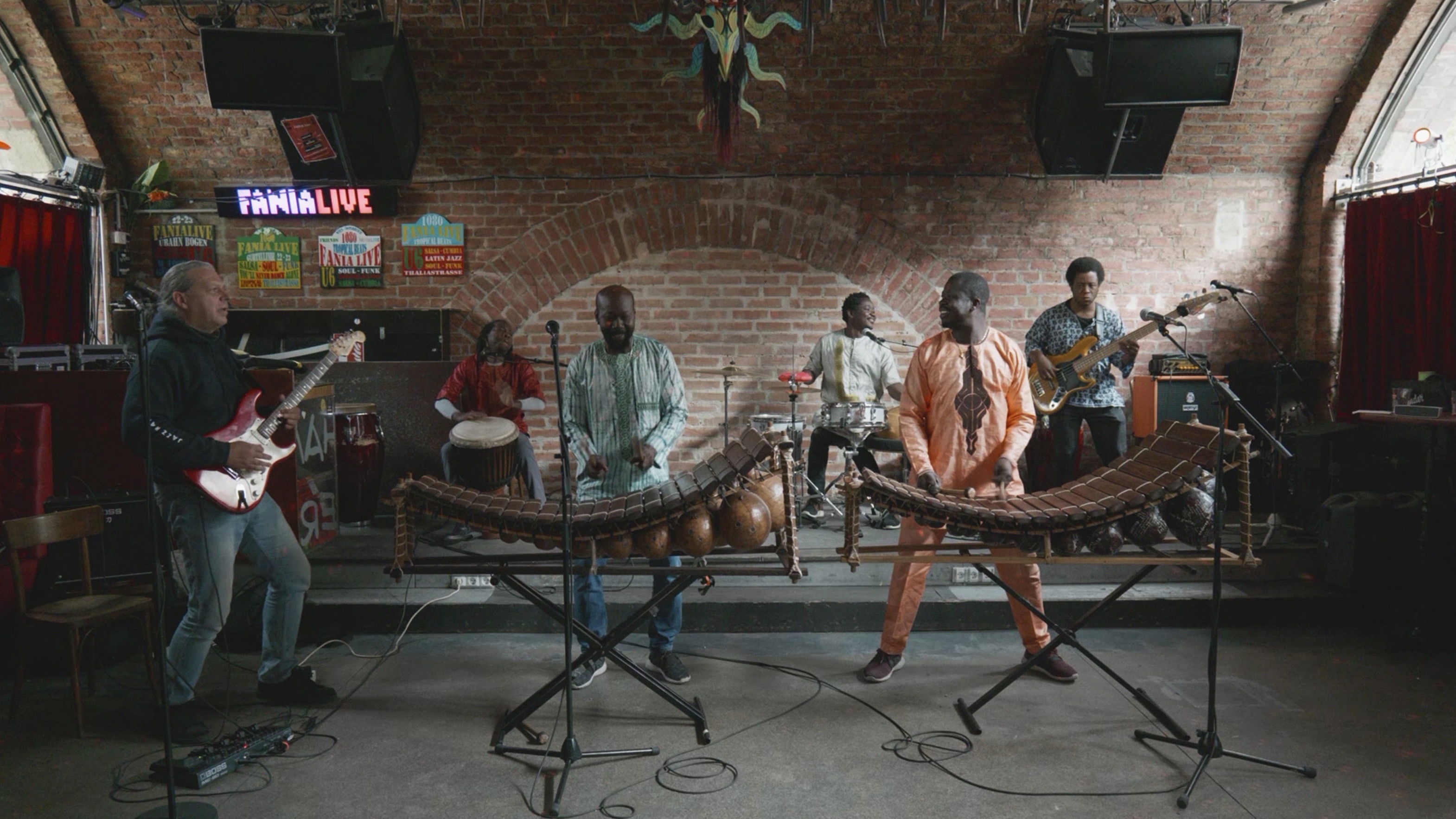 Backdrop for The last Balafon Master