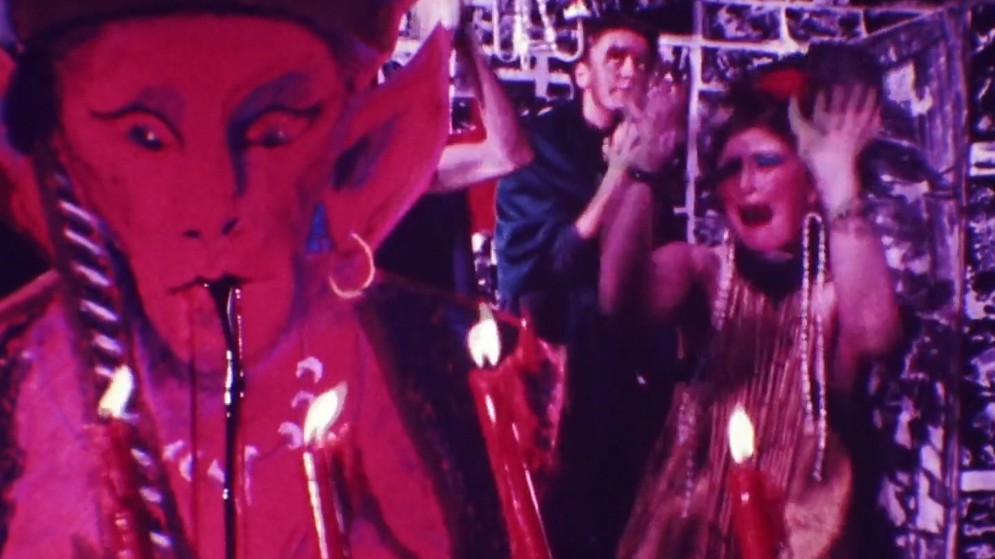 Backdrop for Club Vatican