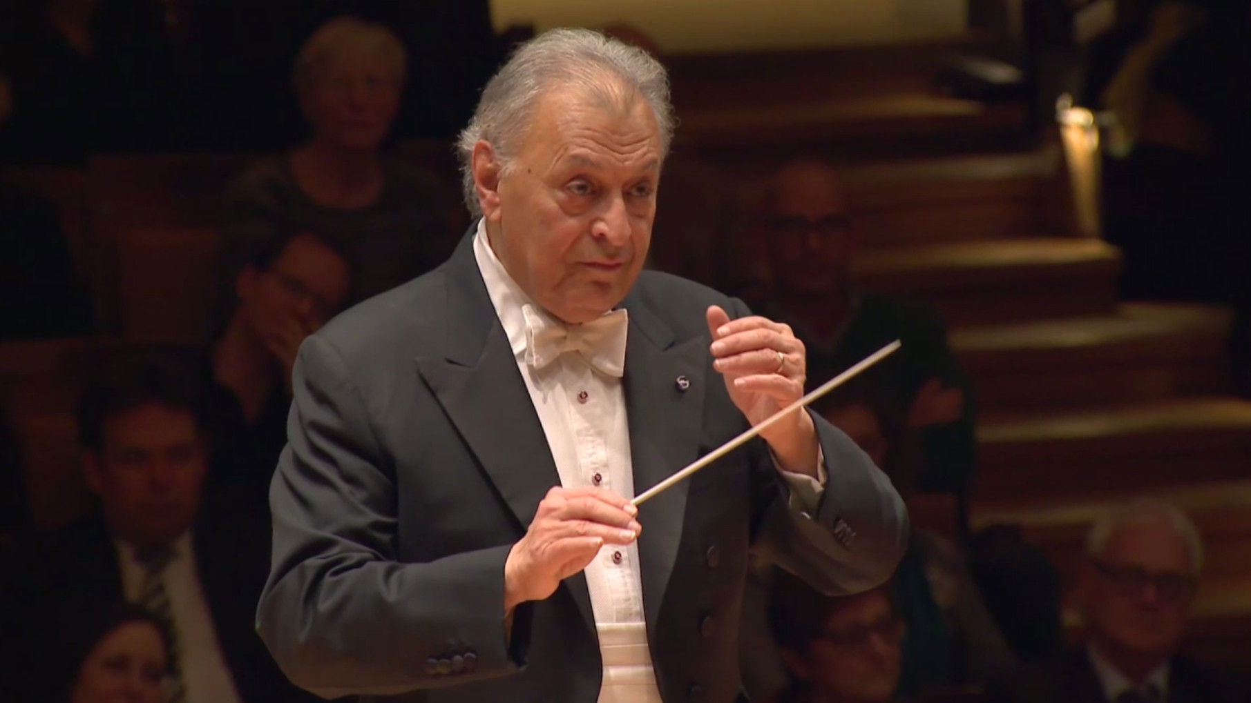 Backdrop for Zubin Mehta: Conductor and Citizen of the World
