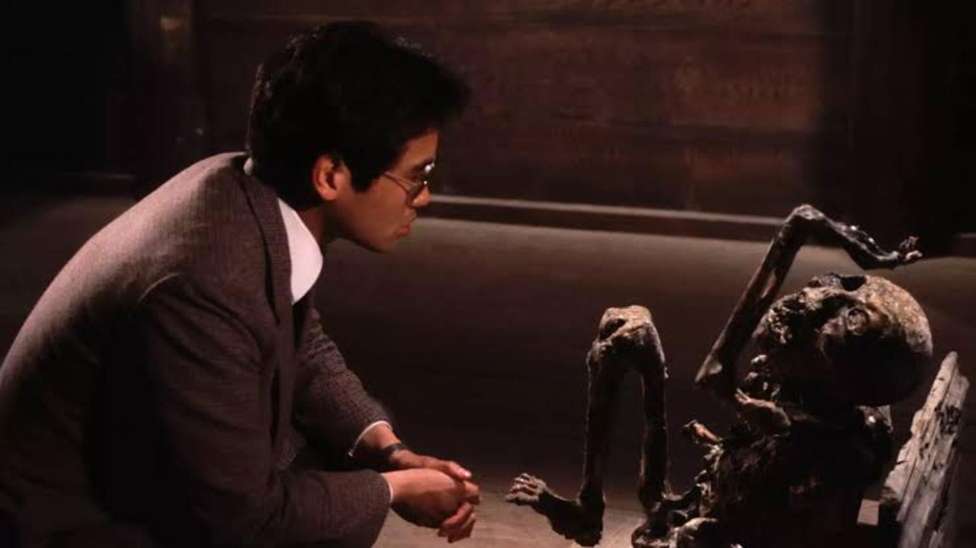 Backdrop for Cursed Village in Yudono Mountains