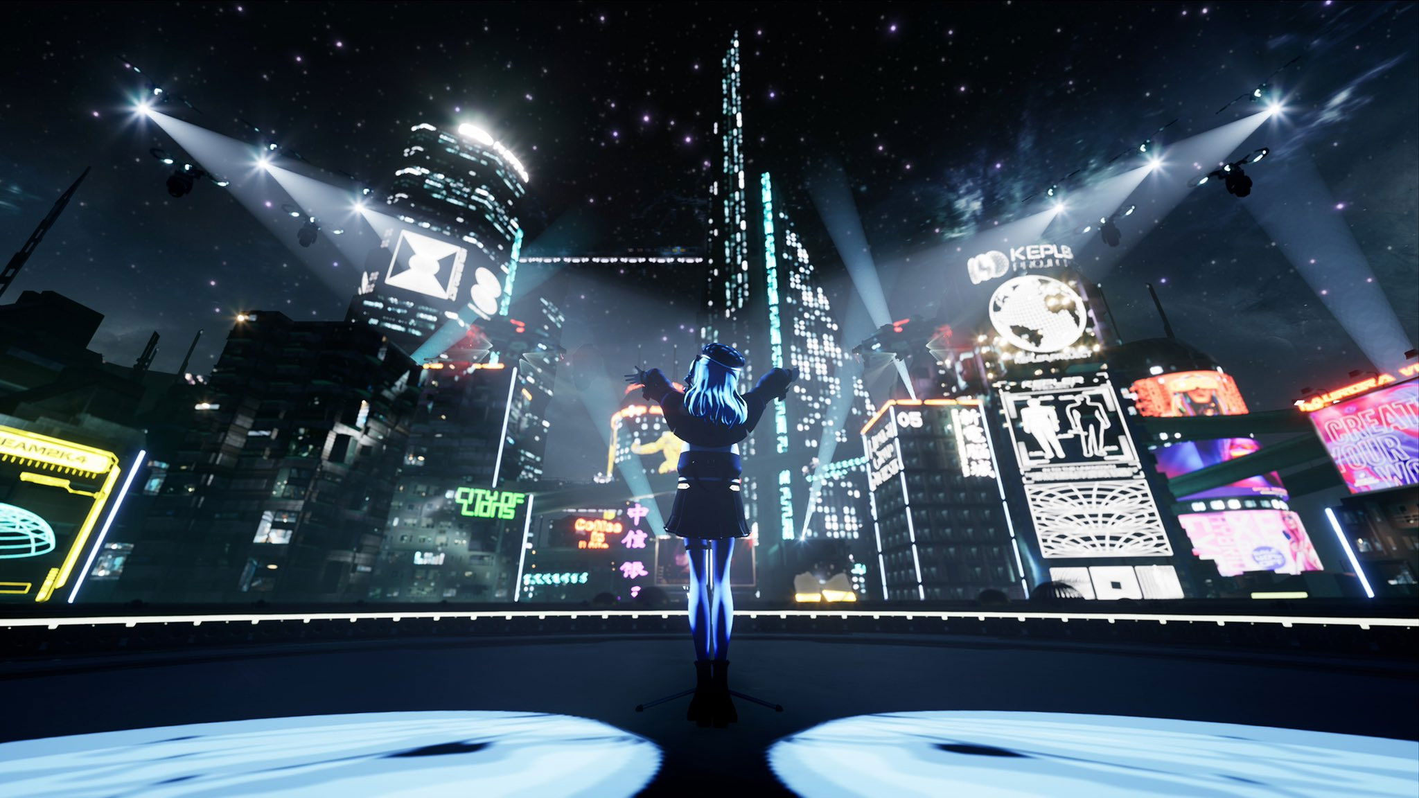 Backdrop for Midnight Grand Orchestra 1st LIVE 『Overture』