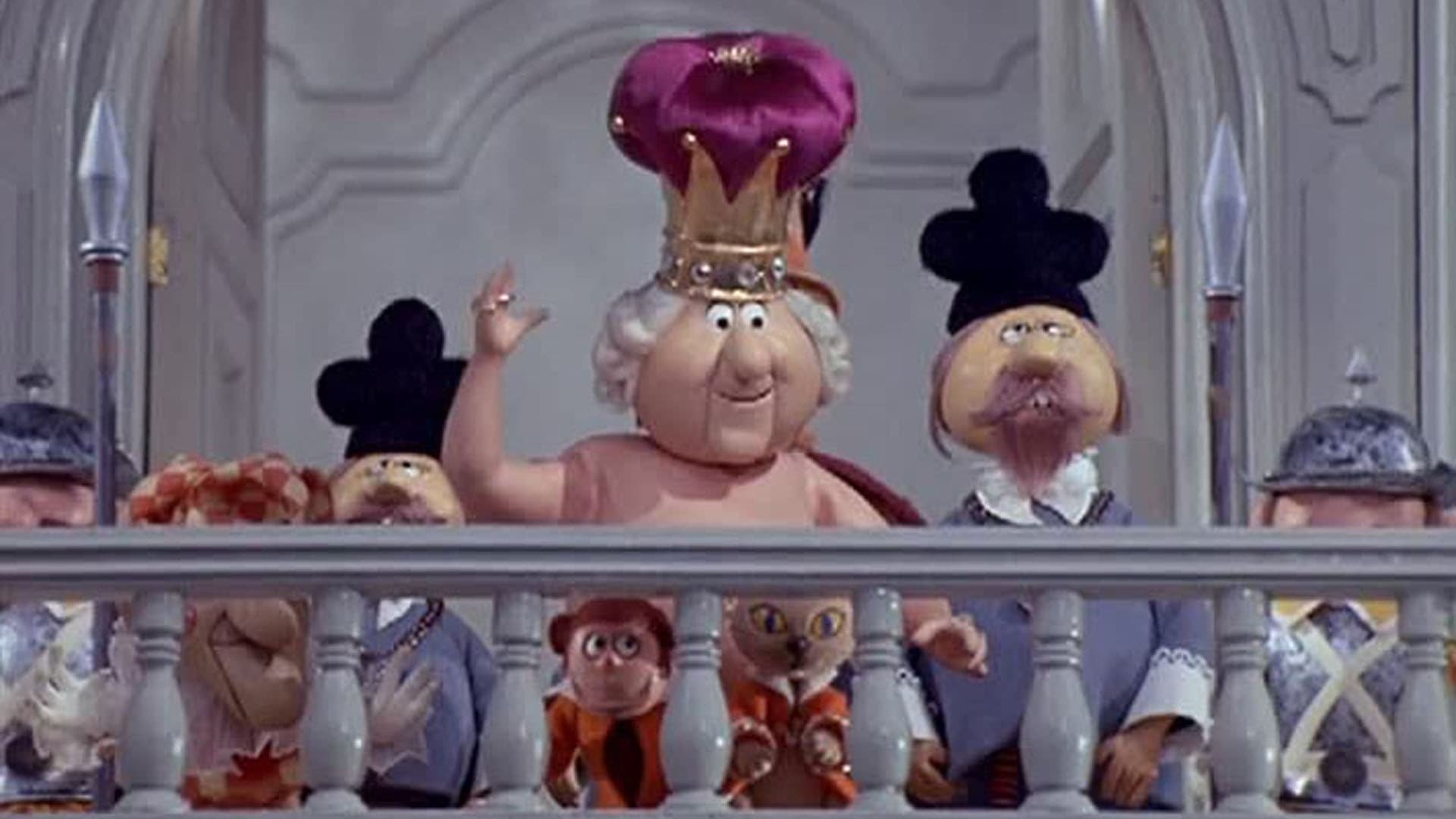 Backdrop for The Emperor's New Clothes