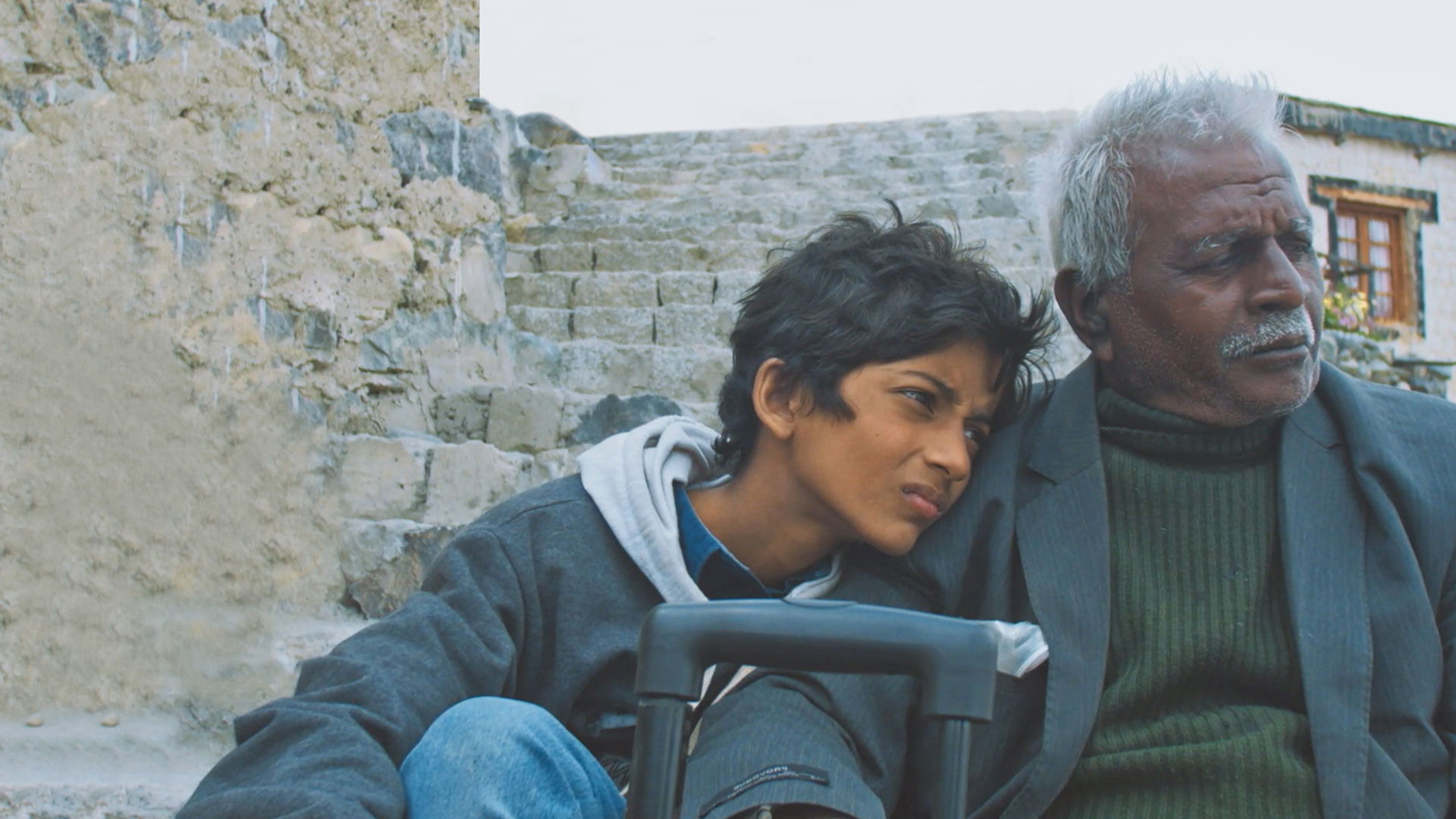 Backdrop for Namdev Bhau in Search of Silence