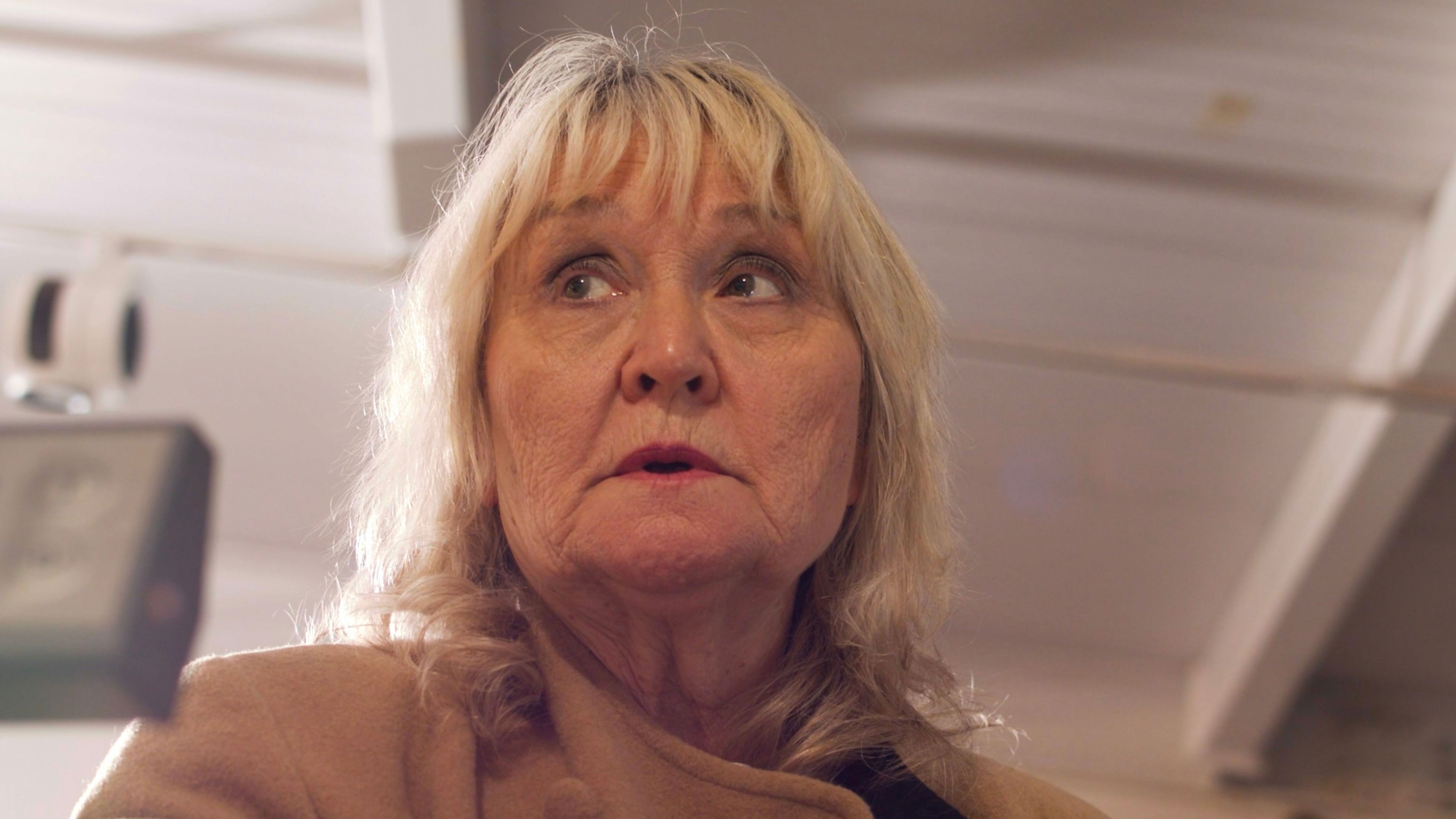 Backdrop for Mrs Mavis and the Body