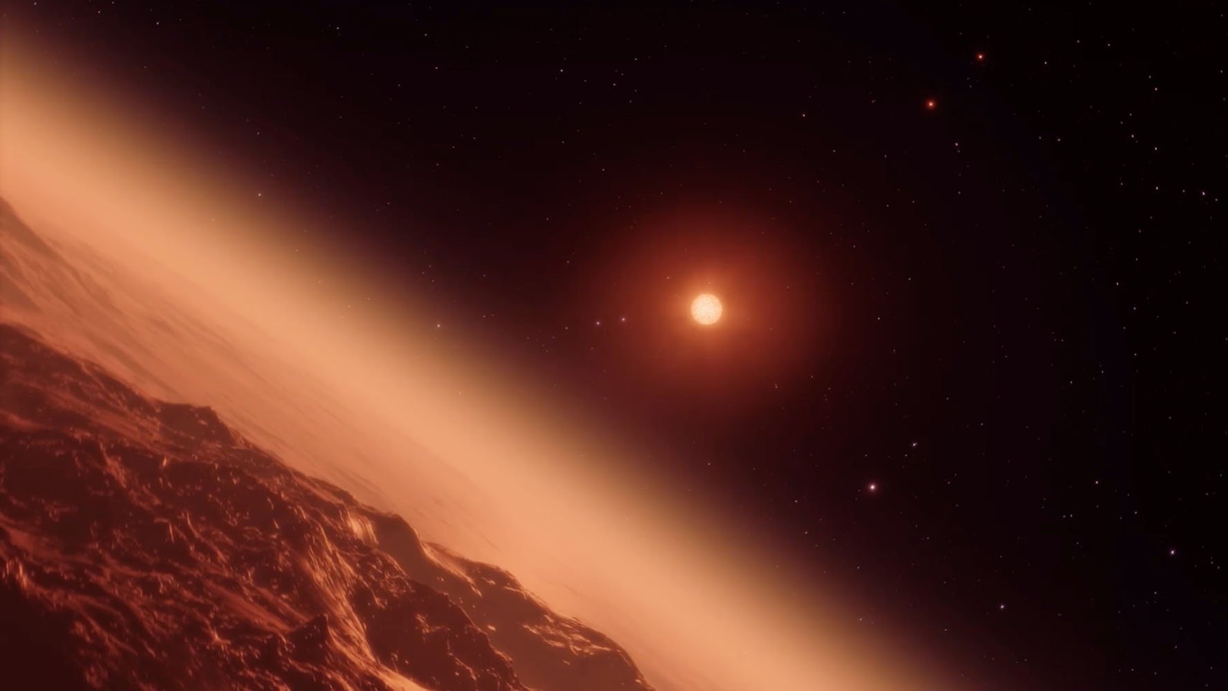 Backdrop for Journey to the Pale Red Dot