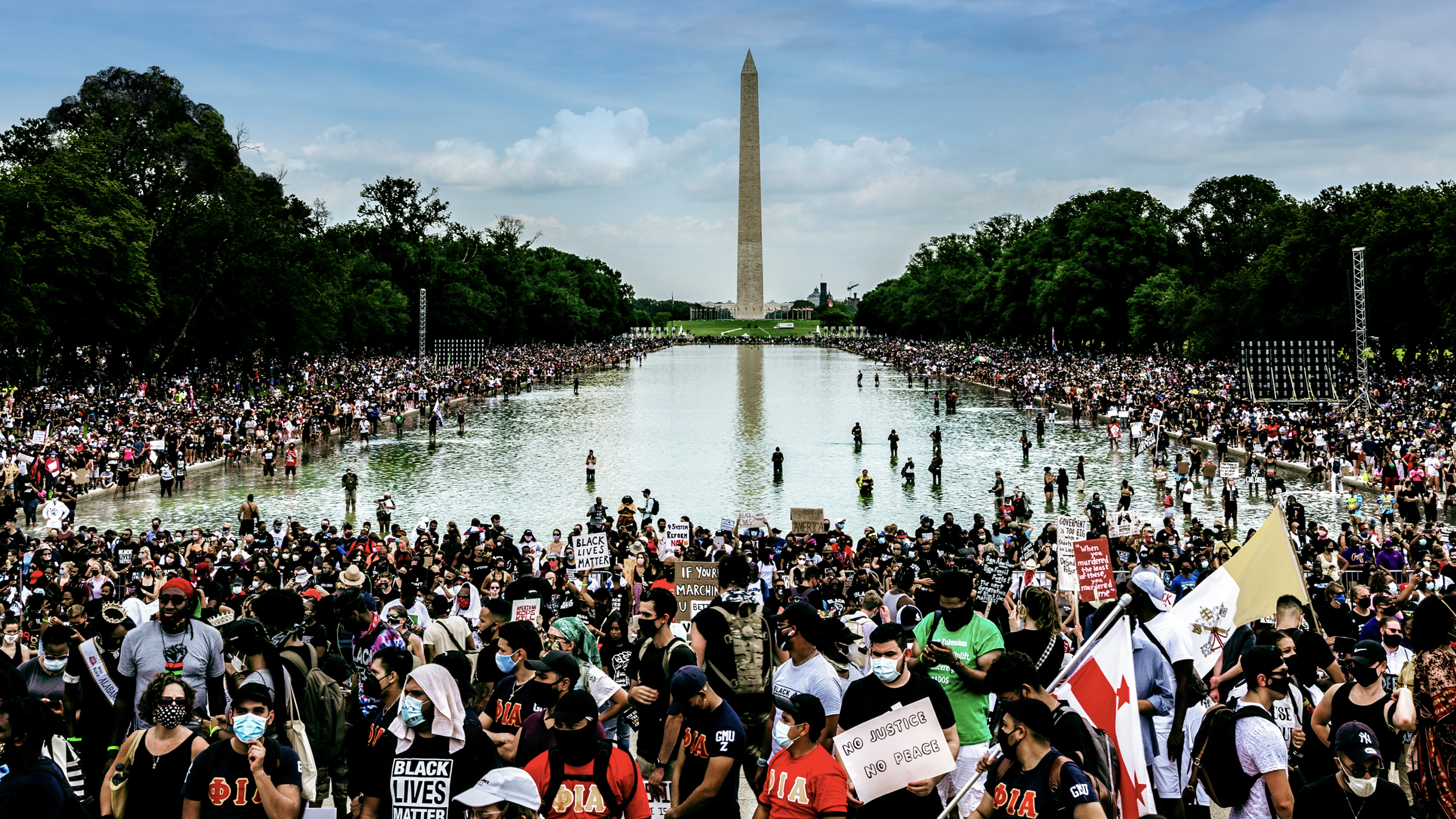 Backdrop for The March on Washington - Keepers of the Dream