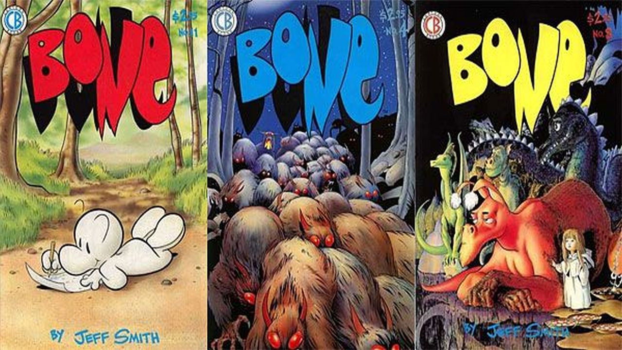 Backdrop for The Cartoonist: Jeff Smith, BONE and the Changing Face of Comics