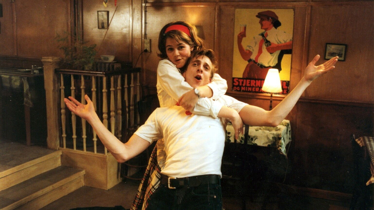 Backdrop for Brødrene Mortensens Jul