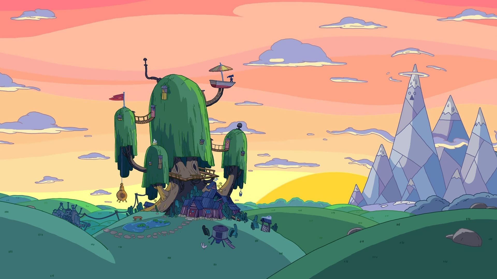 Backdrop for Adventure Time