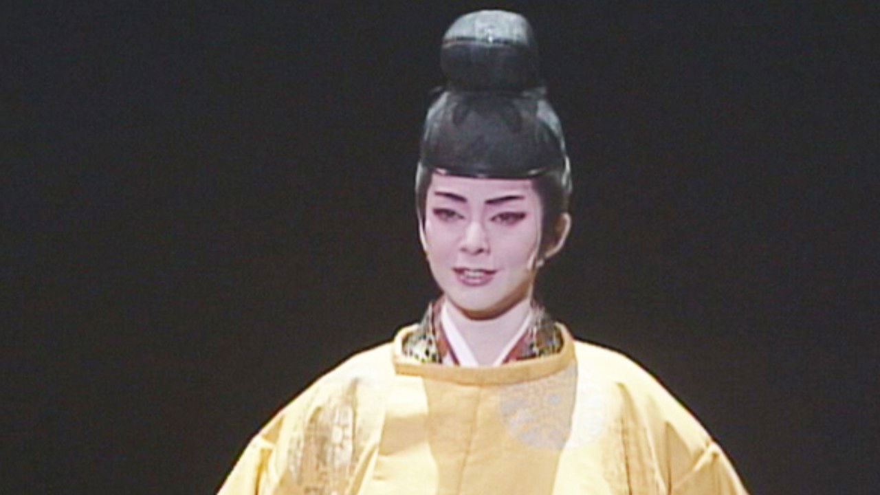 Backdrop for The Glow of Sunset in Asuka: A Saga of Soga no Iruka