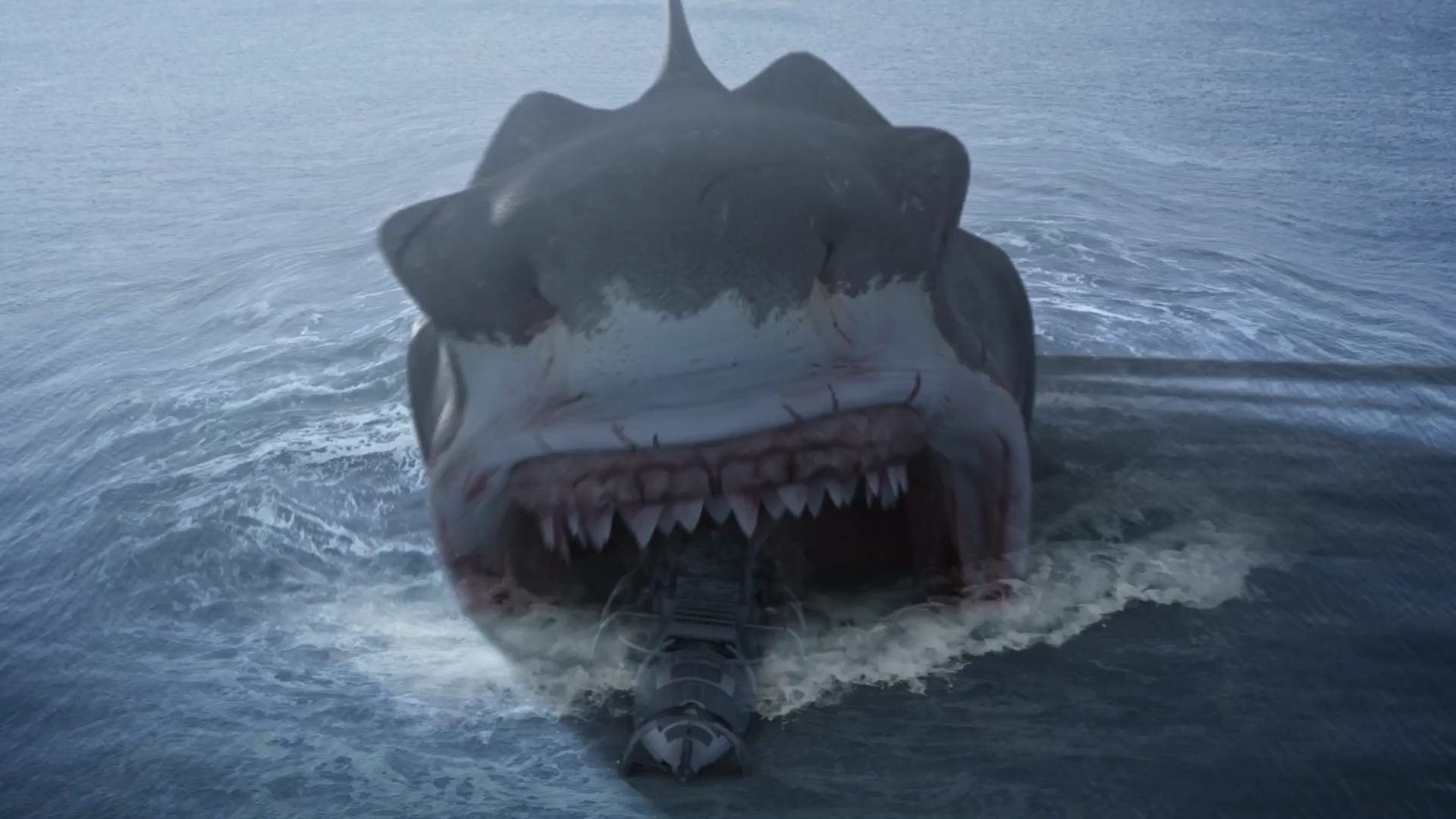 Backdrop for Megalodon