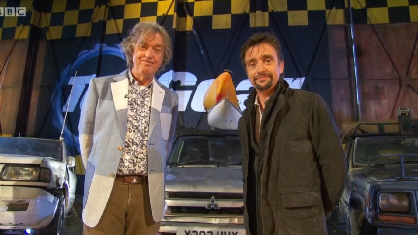 Backdrop for Top Gear: The Big Send Off Special