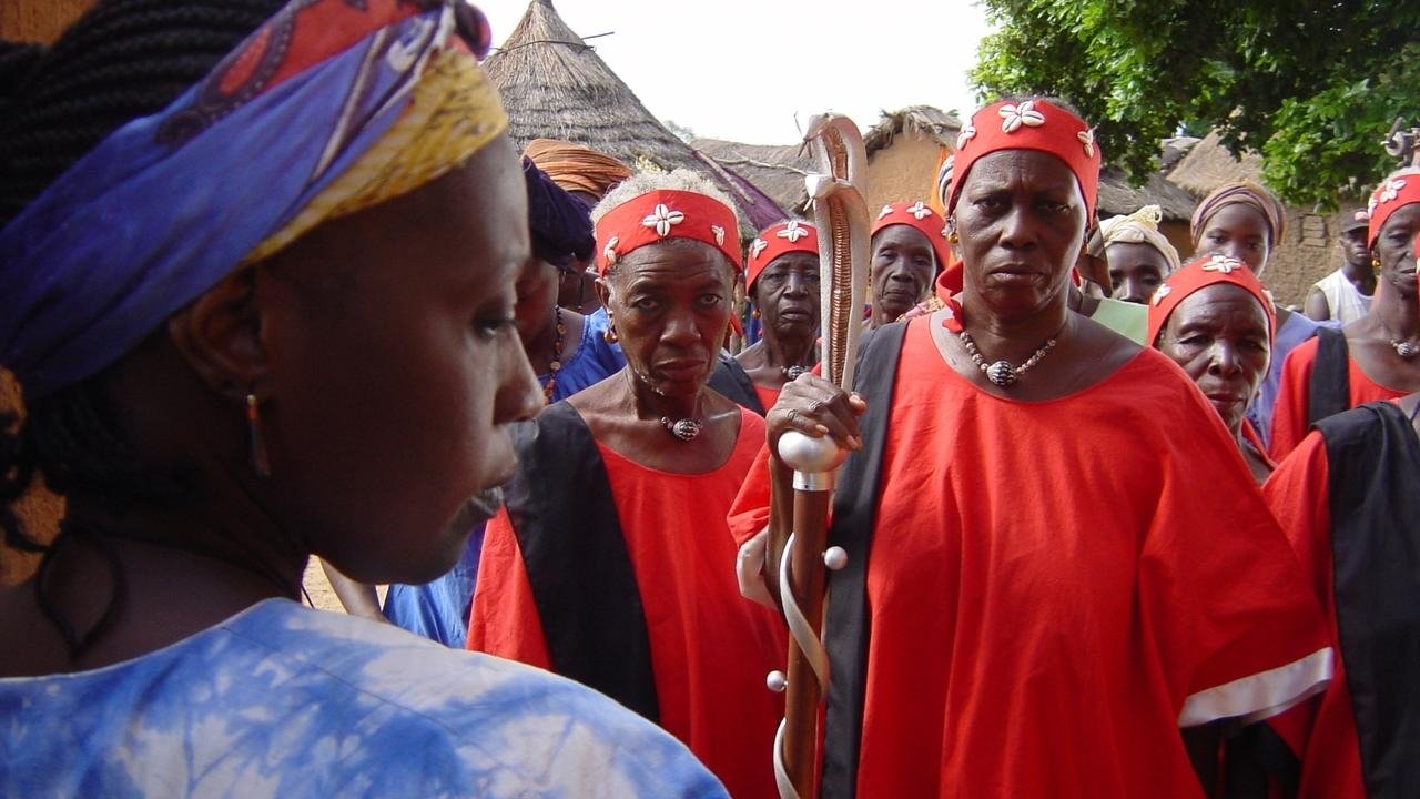 Backdrop for Moolaadé