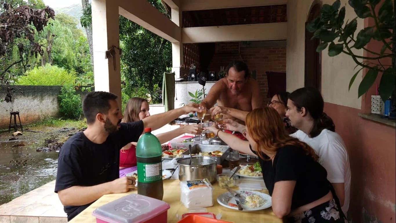 Backdrop for Domingo de Chuva