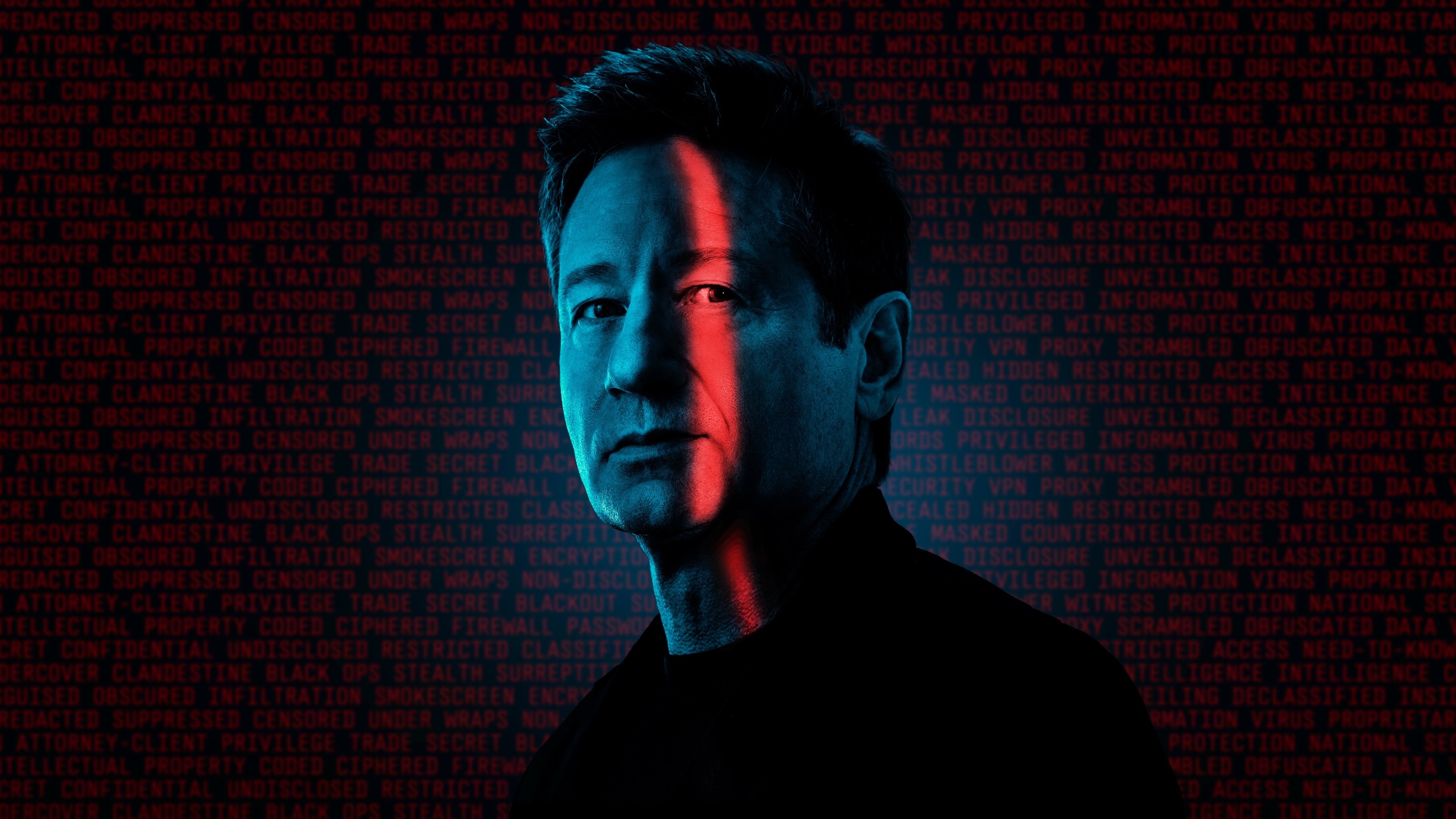 Backdrop for Secrets Declassified with David Duchovny