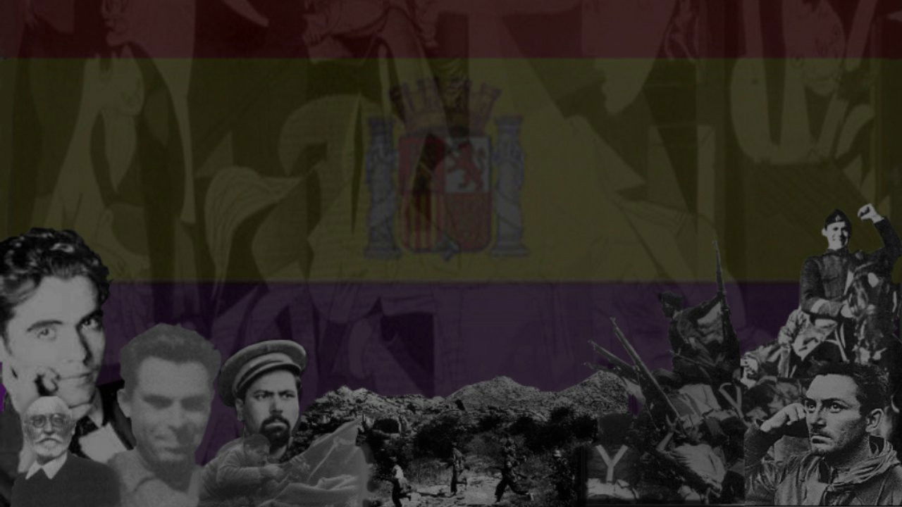 Backdrop for The Spanish Civil War