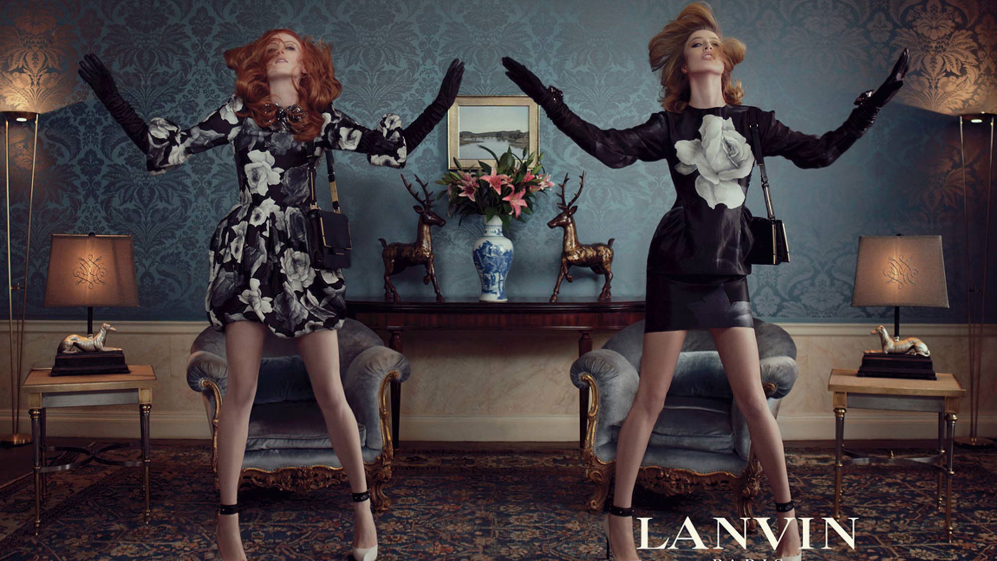 Backdrop for Lanvin Fall Campaign