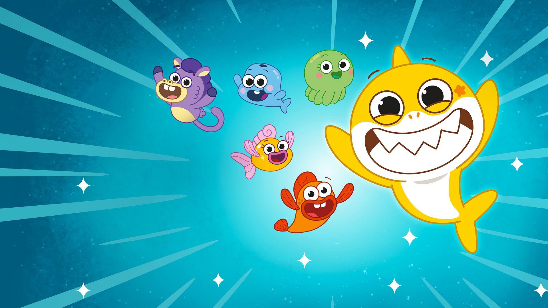 Backdrop for Baby Shark's Big Show!