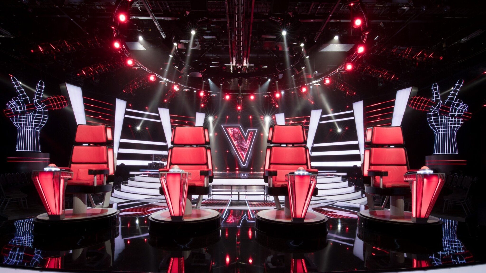 Backdrop for The Voice of Holland