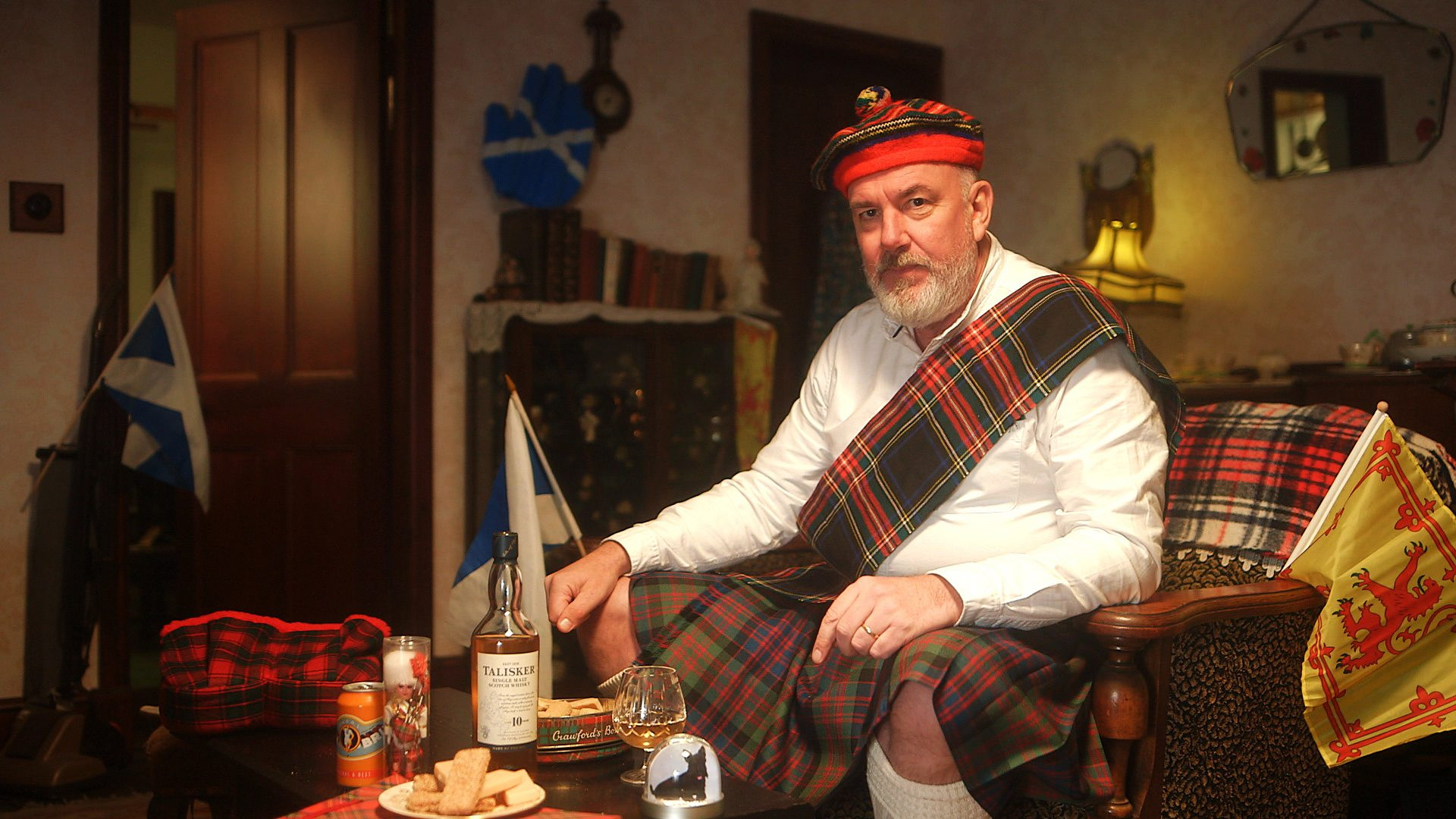 Backdrop for Selling Scotland