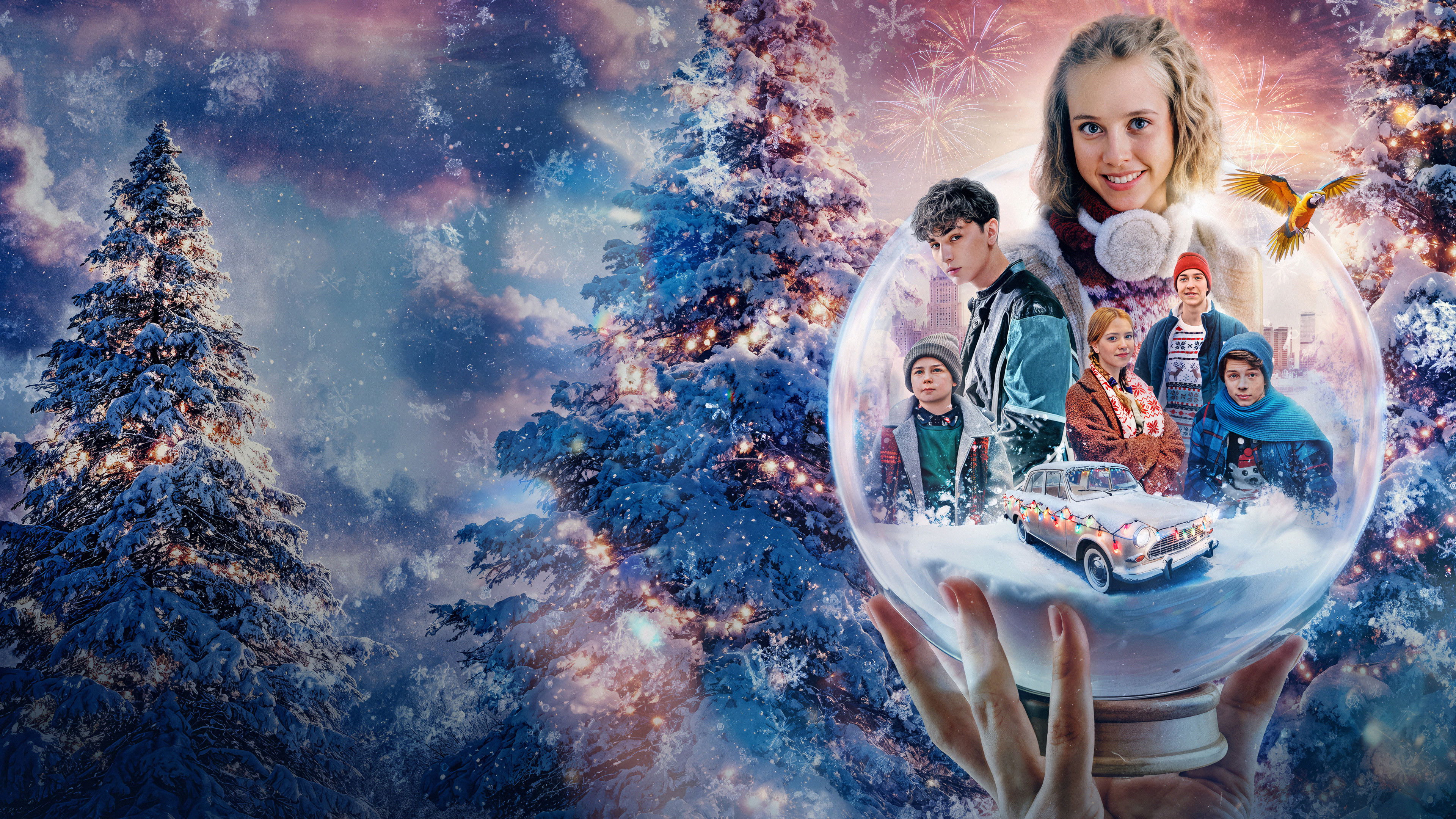 Backdrop for Одна дома 3