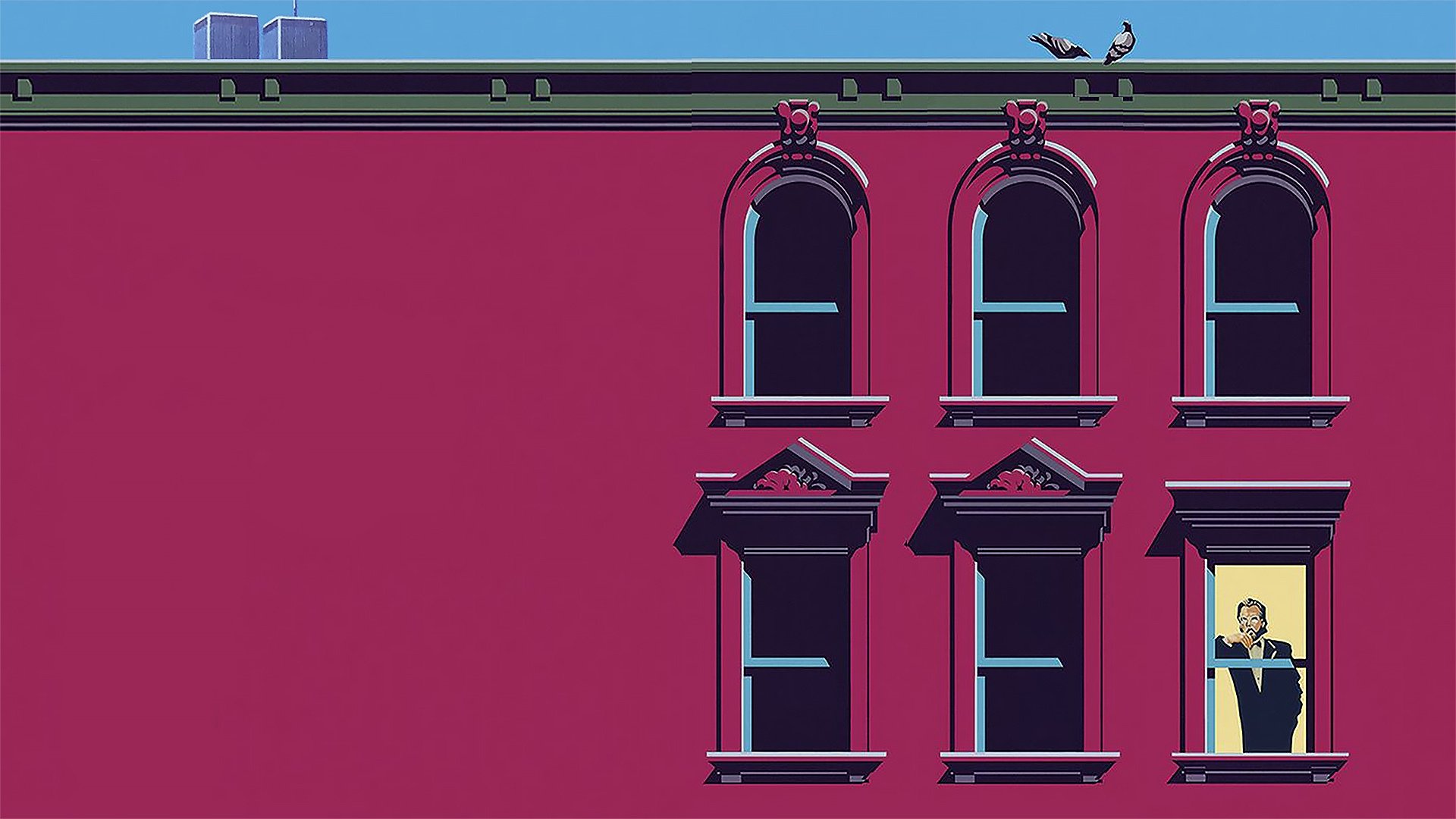 Backdrop for New York Stories