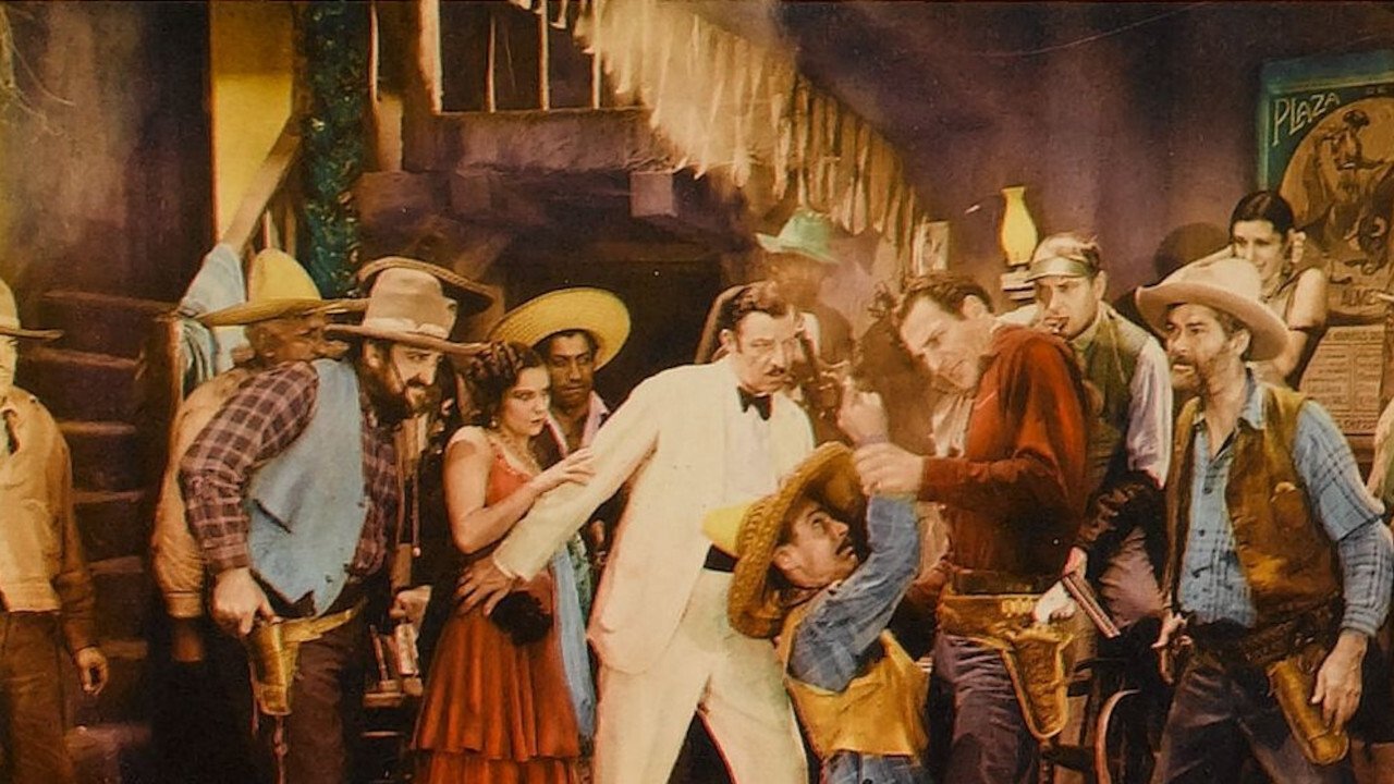 Backdrop for God's Country and the Man