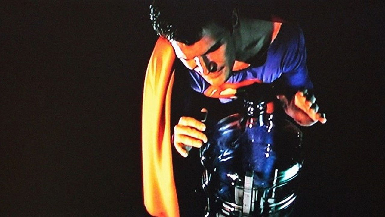 Backdrop for Superman Recites Selections from 'The Bell Jar' and Other Works by Sylvia Plath