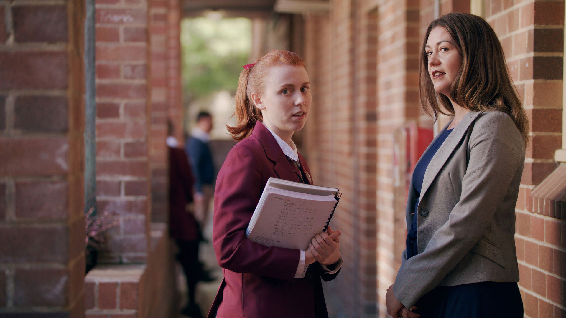 Backdrop for Her Own Music